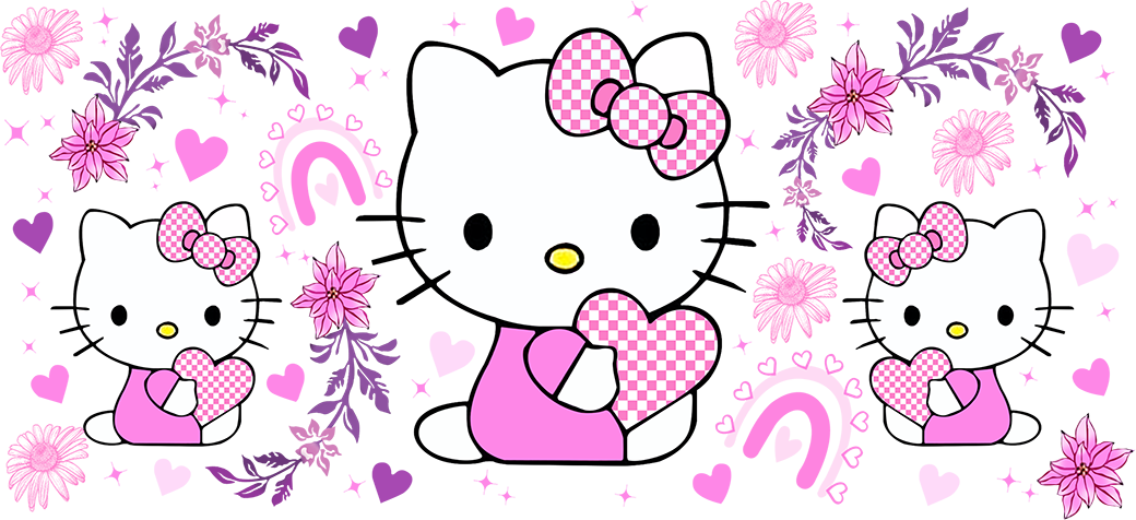 Dulzura Kawaii para Vasos Snowglobe de 16 oz (Hello Kitty)