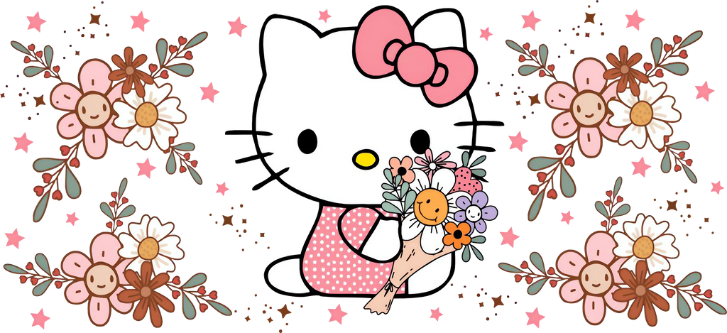 Dulzura Kawaii para Vasos Snowglobe de 16 oz (Hello Kitty)