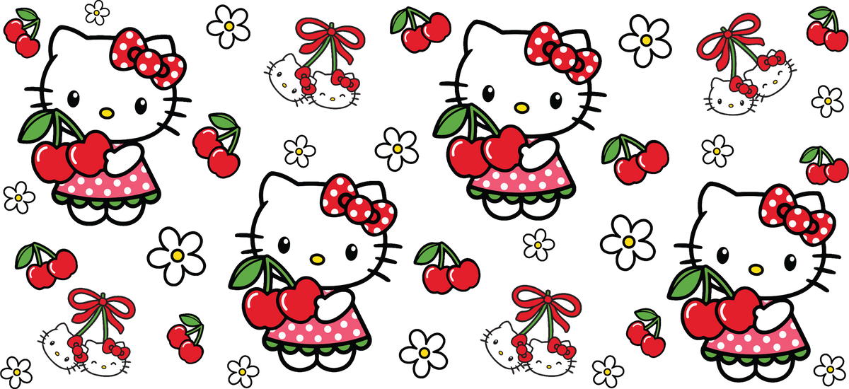 Dulzura Kawaii para Vasos Snowglobe de 16 oz (Hello Kitty)