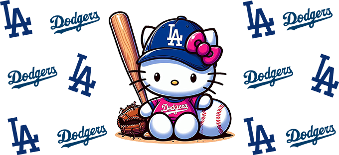 Pasión Azul de Béisbol para Vasos Snowglobe de 16 oz (LA Dodgers)