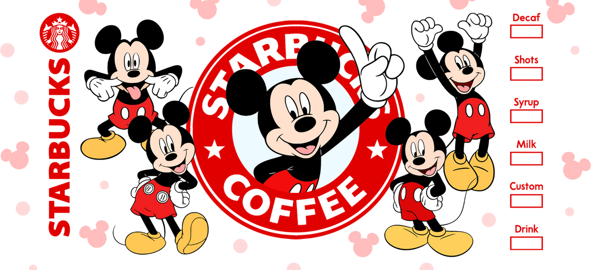 Amor de Pareja Clásica para Vasos Snowglobe de 16 oz (Mickey Minnie)