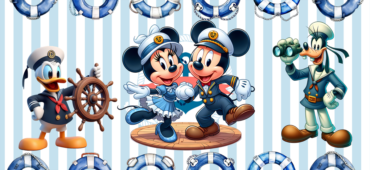 Amor de Pareja Clásica para Vasos Snowglobe de 16 oz (Mickey Minnie)