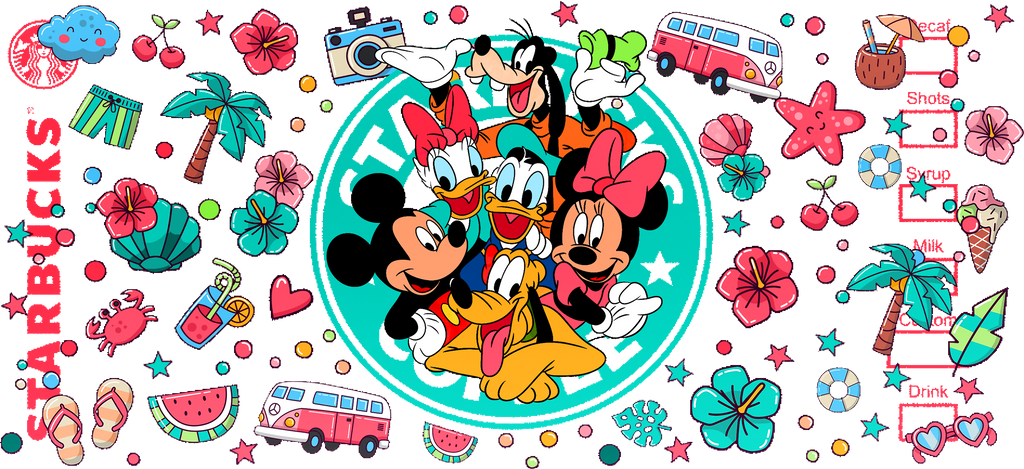 Amor de Pareja Clásica para Vasos Snowglobe de 16 oz (Mickey Minnie)