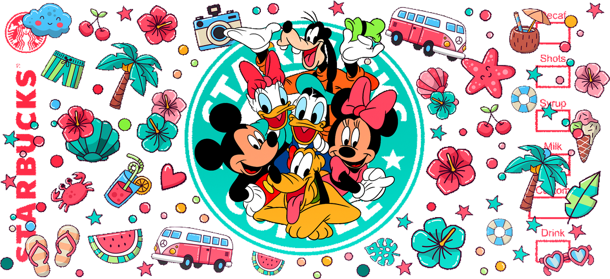 Amor de Pareja Clásica para Vasos Snowglobe de 16 oz (Mickey Minnie)