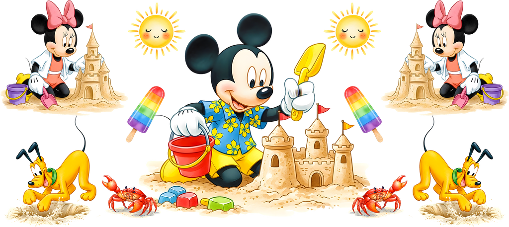Amor de Pareja Clásica para Vasos Snowglobe de 16 oz (Mickey Minnie)