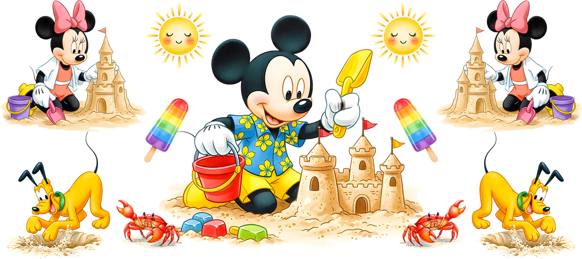 Amor de Pareja Clásica para Vasos Snowglobe de 16 oz (Mickey Minnie)