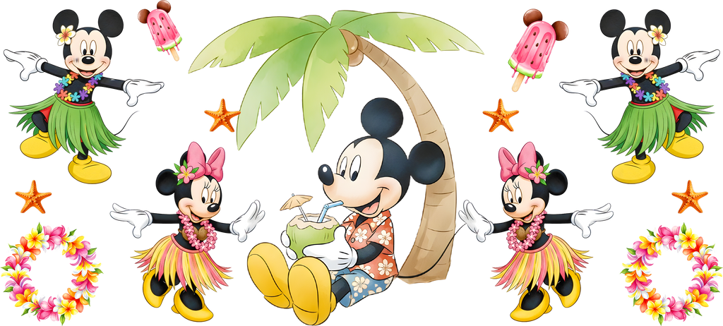 Amor de Pareja Clásica para Vasos Snowglobe de 16 oz (Mickey Minnie)