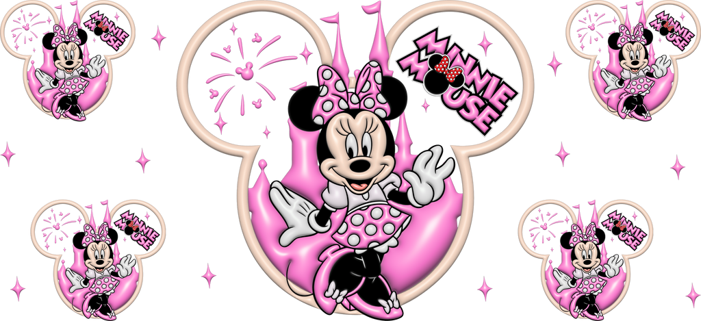 Amor de Pareja Clásica para Vasos Snowglobe de 16 oz (Mickey Minnie)
