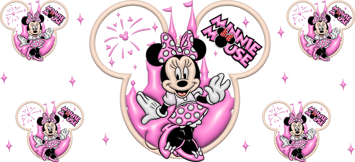 Amor de Pareja Clásica para Vasos Snowglobe de 16 oz (Mickey Minnie)