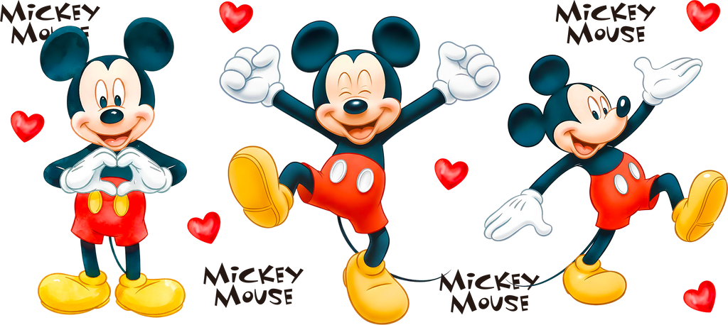 Amor de Pareja Clásica para Vasos Snowglobe de 16 oz (Mickey Minnie)