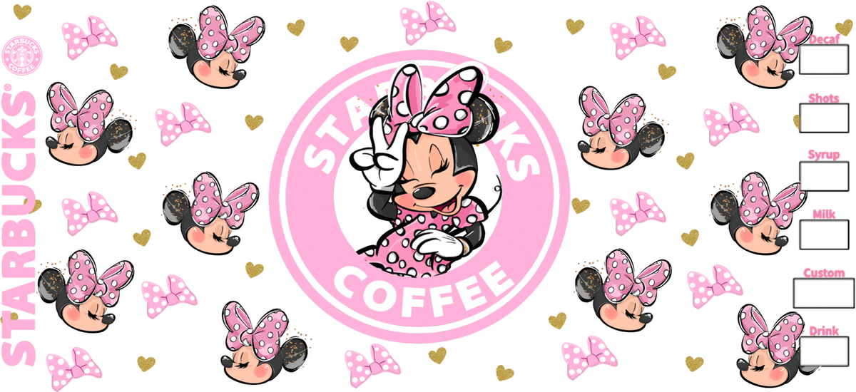 Amor de Pareja Clásica para Vasos Snowglobe de 16 oz (Mickey Minnie)