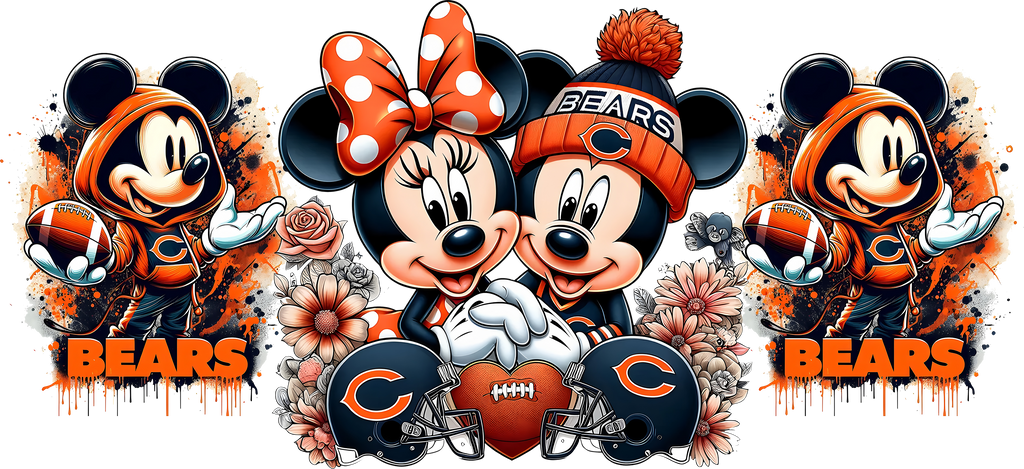 Diversión de Fútbol Americano para Vasos Snowglobe de 16 oz (Mickey NFL)