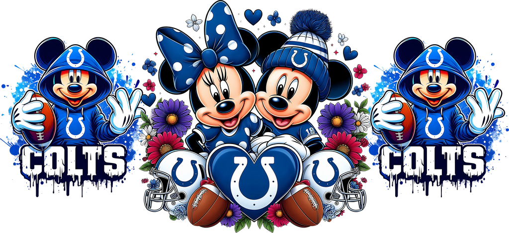 Diversión de Fútbol Americano para Vasos Snowglobe de 16 oz (Mickey NFL)