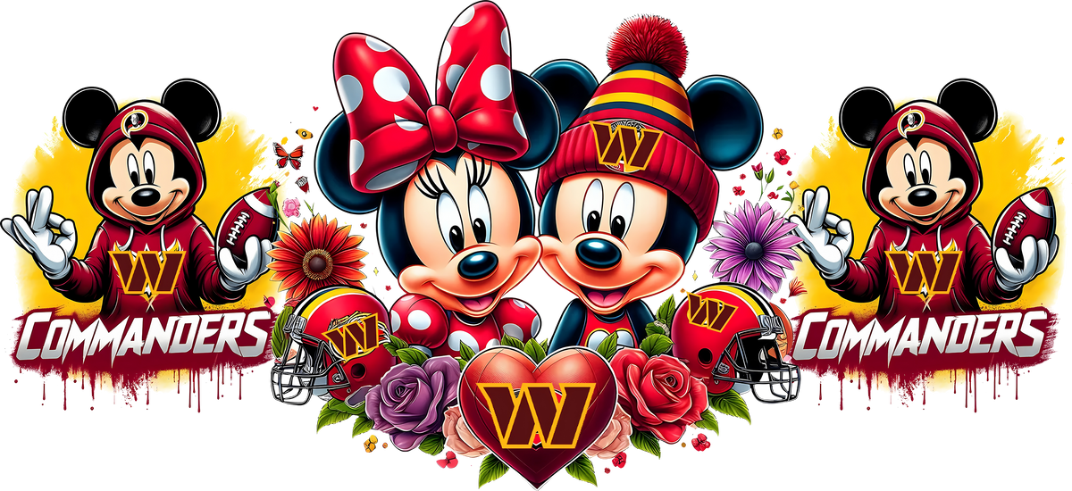 Diversión de Fútbol Americano para Vasos Snowglobe de 16 oz (Mickey NFL)