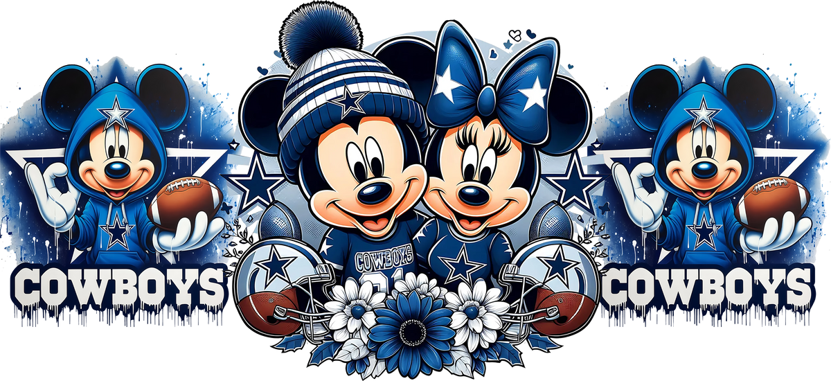Diversión de Fútbol Americano para Vasos Snowglobe de 16 oz (Mickey NFL)