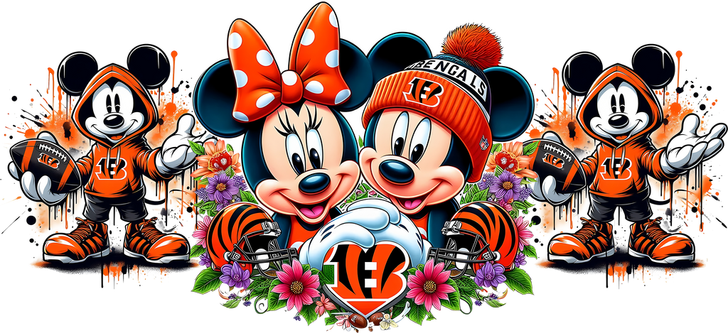 Diversión de Fútbol Americano para Vasos Snowglobe de 16 oz (Mickey NFL)