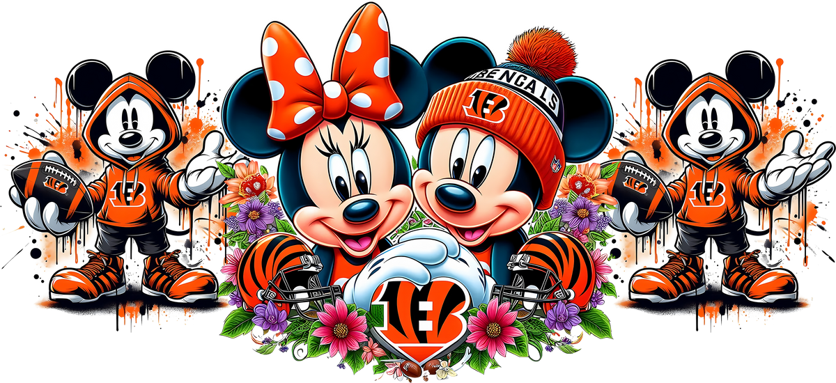 Diversión de Fútbol Americano para Vasos Snowglobe de 16 oz (Mickey NFL)