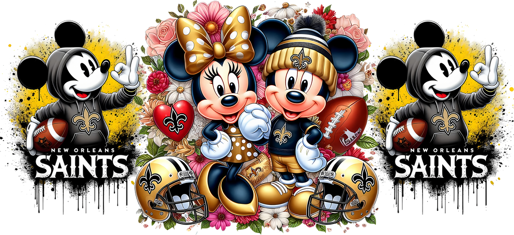 Diversión de Fútbol Americano para Vasos Snowglobe de 16 oz (Mickey NFL)