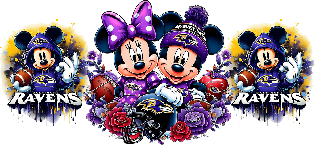 Diversión de Fútbol Americano para Vasos Snowglobe de 16 oz (Mickey NFL)