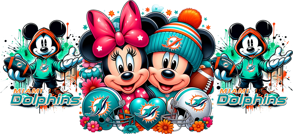 Diversión de Fútbol Americano para Vasos Snowglobe de 16 oz (Mickey NFL)
