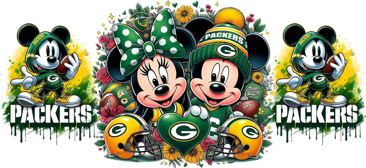 Diversión de Fútbol Americano para Vasos Snowglobe de 16 oz (Mickey NFL)