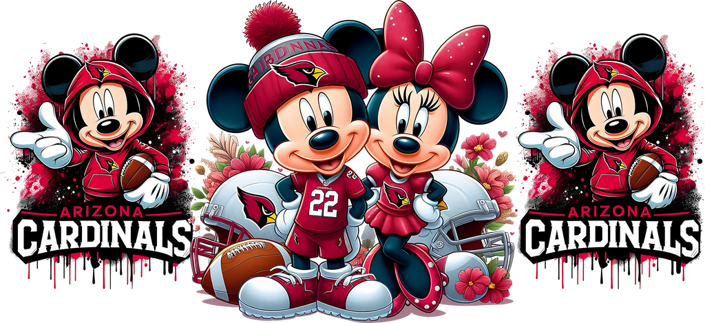 Diversión de Fútbol Americano para Vasos Snowglobe de 16 oz (Mickey NFL)