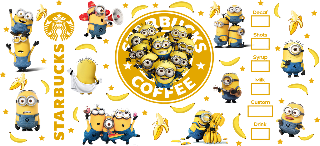 Diversión Amarilla para Snowglobe 16 oz (Minions)