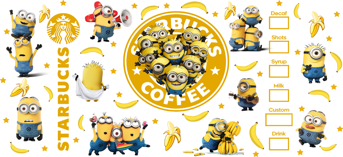 Diversión Amarilla para Snowglobe 16 oz (Minions)