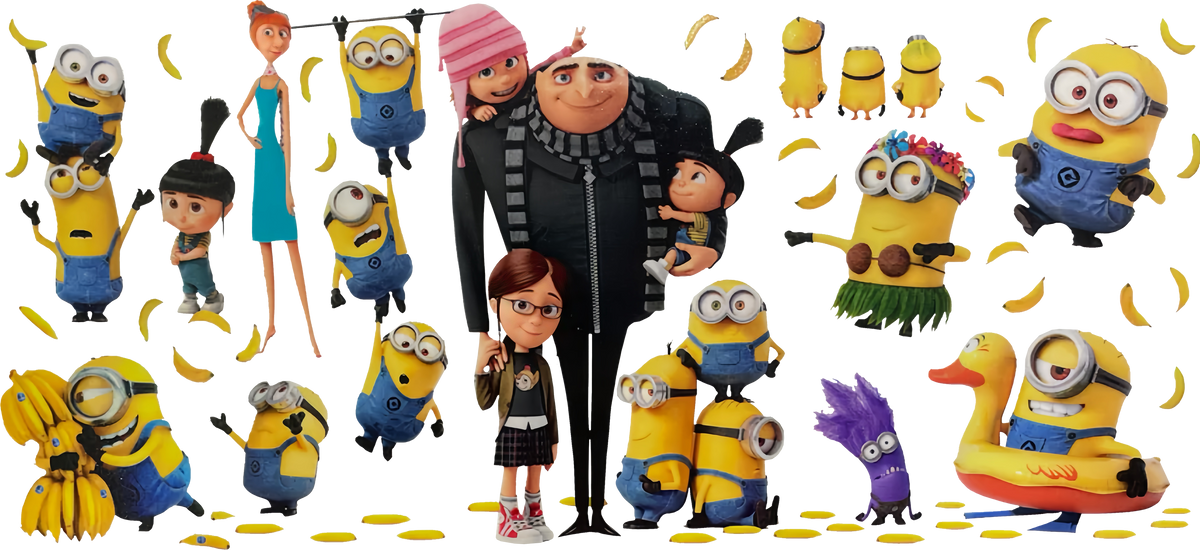 Diversión Amarilla para Snowglobe 16 oz (Minions)
