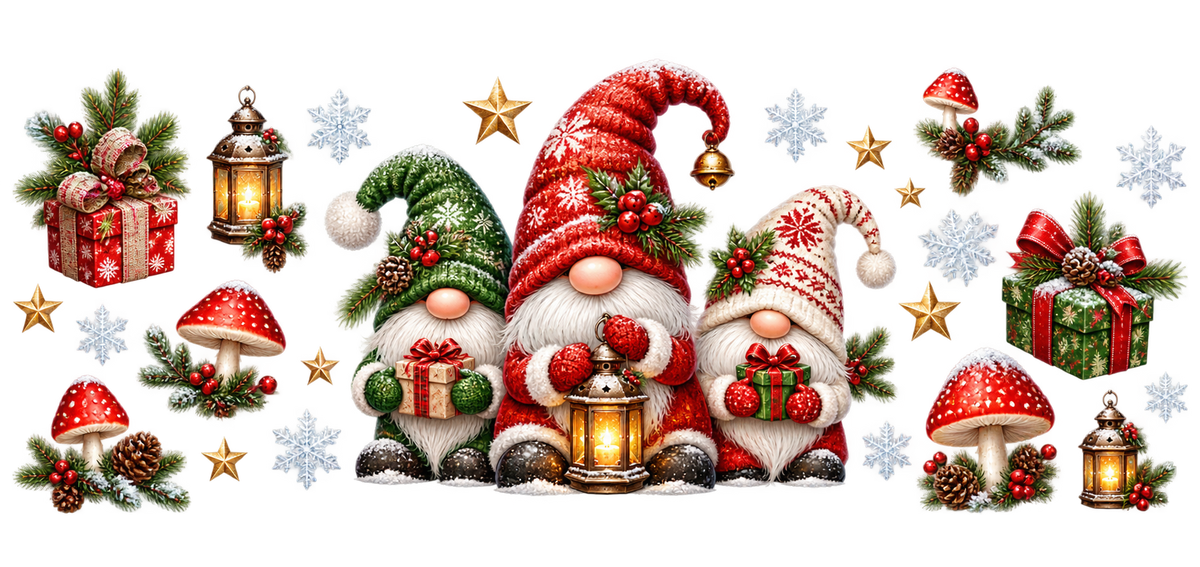 Magia de Navidad para Vasos Snowglobe de 16 oz (Christmas)