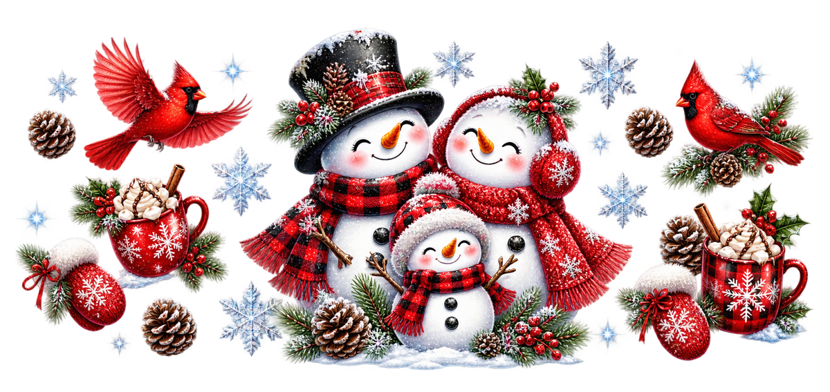 Magia de Navidad para Vasos Snowglobe de 16 oz (Christmas)
