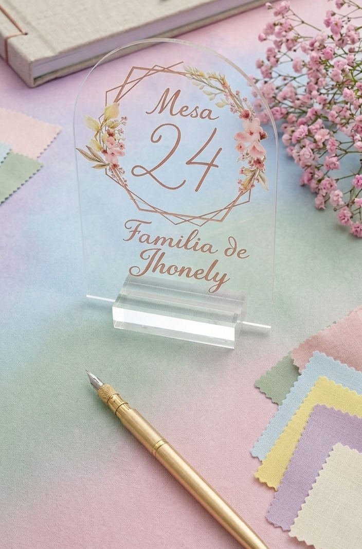 numero de mesas personalizado para eventos 