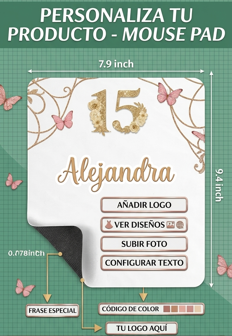 personaliza tu mouse pad