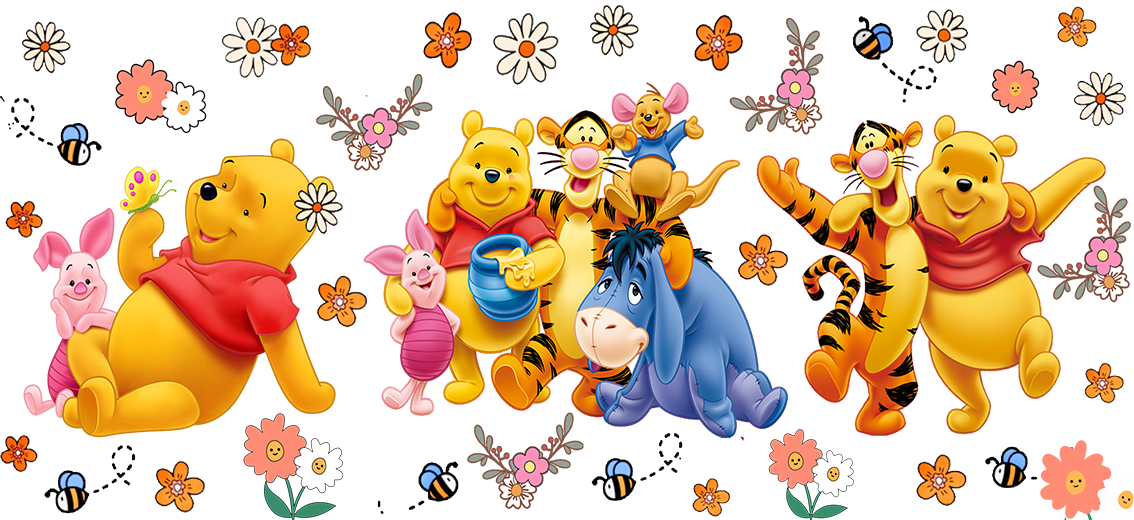 Bosque de Miel para Snowglobe 16 oz (Winnie the Pooh)