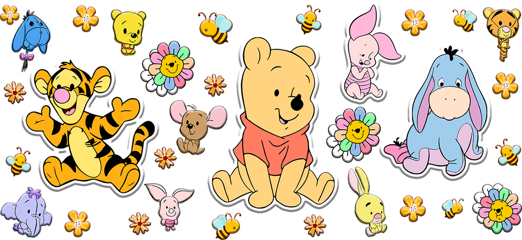 Bosque de Miel para Snowglobe 16 oz (Winnie the Pooh)