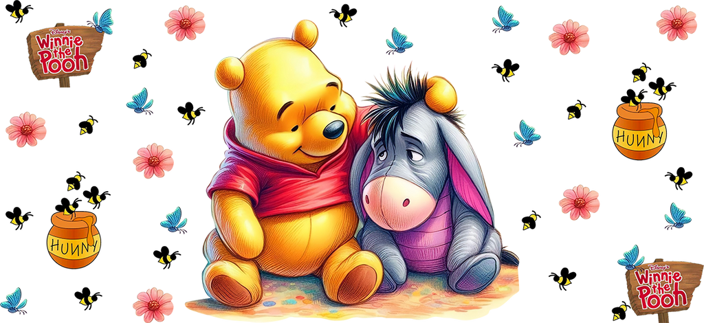 Bosque de Miel para Snowglobe 16 oz (Winnie the Pooh)