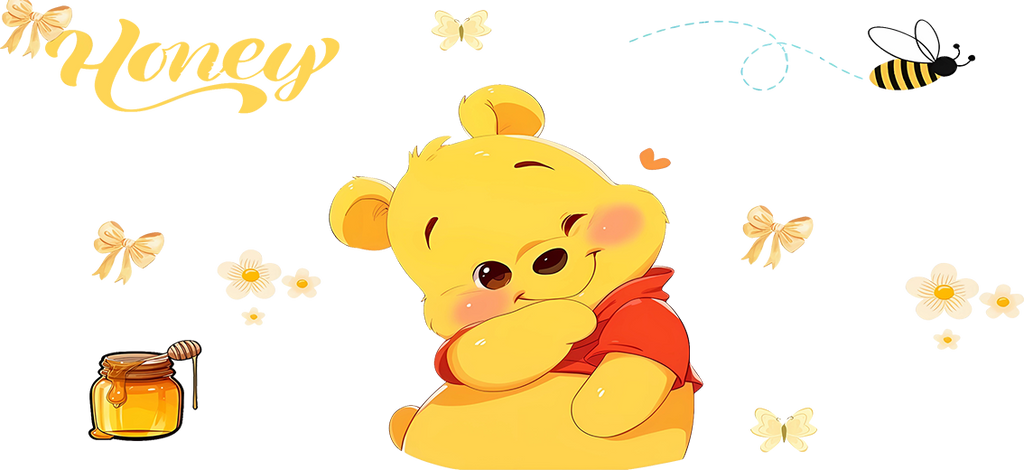 Bosque de Miel para Snowglobe 16 oz (Winnie the Pooh)
