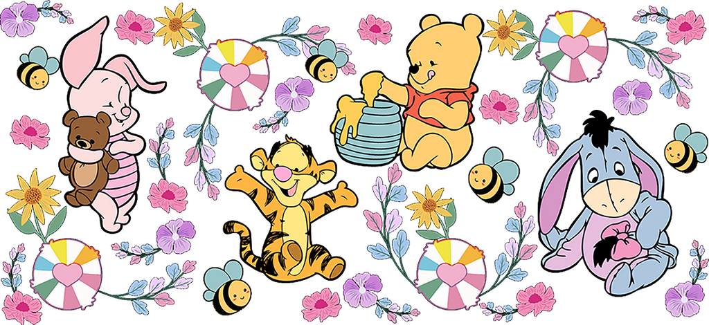 Bosque de Miel para Snowglobe 16 oz (Winnie the Pooh)