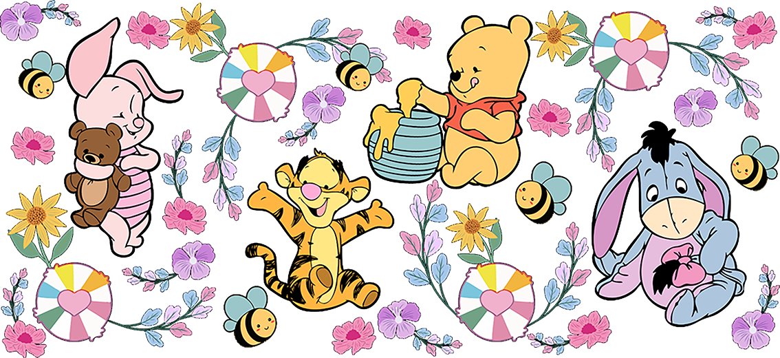 Bosque de Miel para Snowglobe 16 oz (Winnie the Pooh)