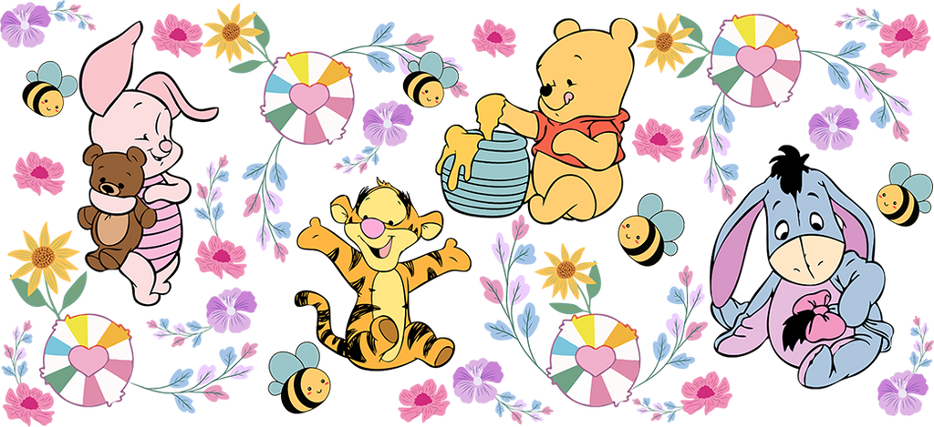 Bosque de Miel para Snowglobe 16 oz (Winnie the Pooh)