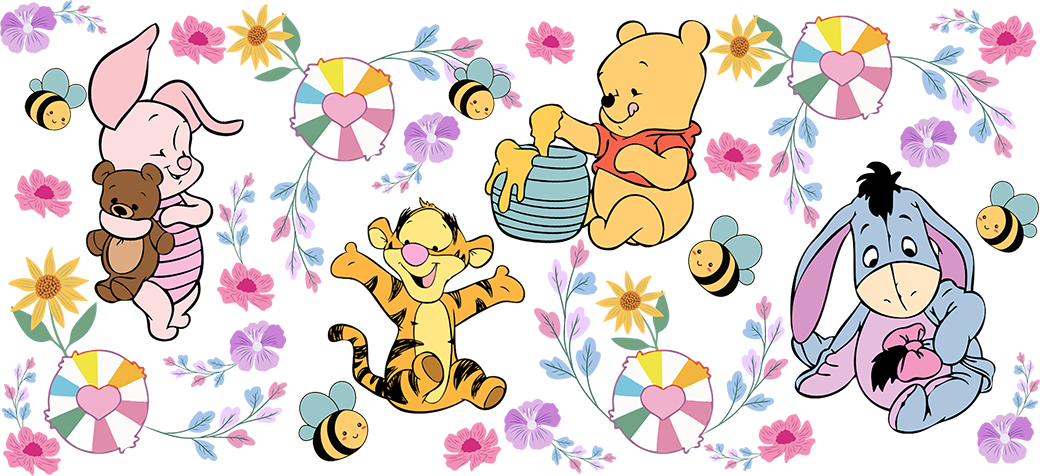 Bosque de Miel para Snowglobe 16 oz (Winnie the Pooh)