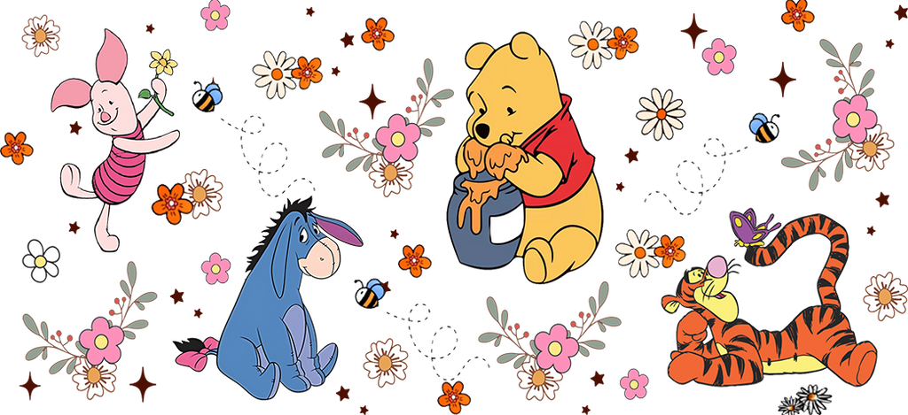 Bosque de Miel para Snowglobe 16 oz (Winnie the Pooh)