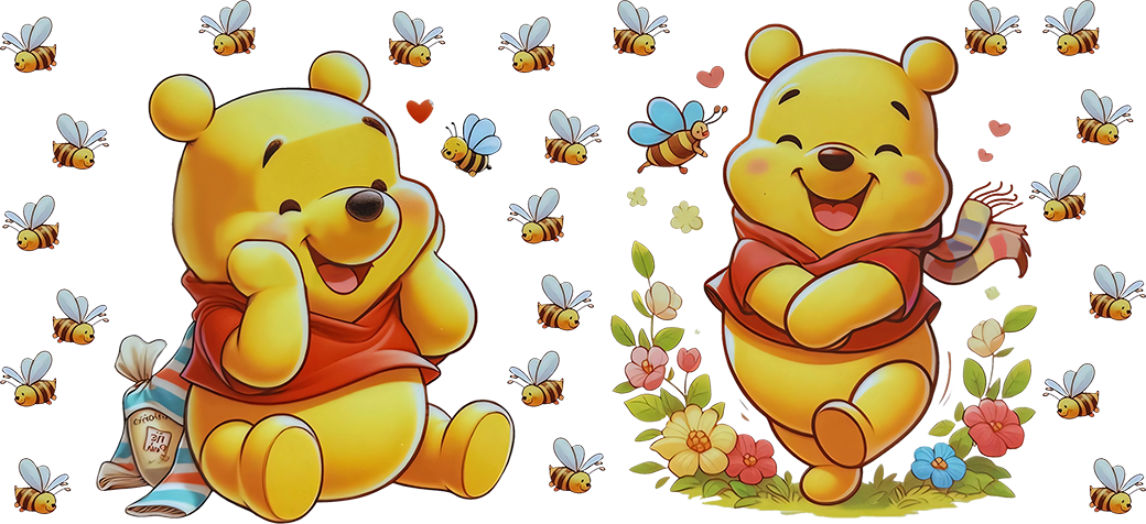 Bosque de Miel para Snowglobe 16 oz (Winnie the Pooh)