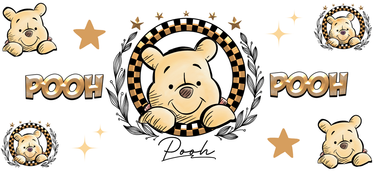 Bosque de Miel para Snowglobe 16 oz (Winnie the Pooh)