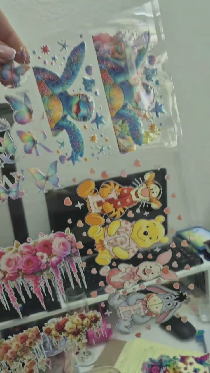 Plantillas para Impresión UV DTF (UVD10)