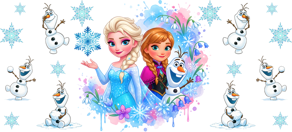 Reinos de Princesas Mágicas para Vasos Snowglobe de 16 oz (Disney Princess)