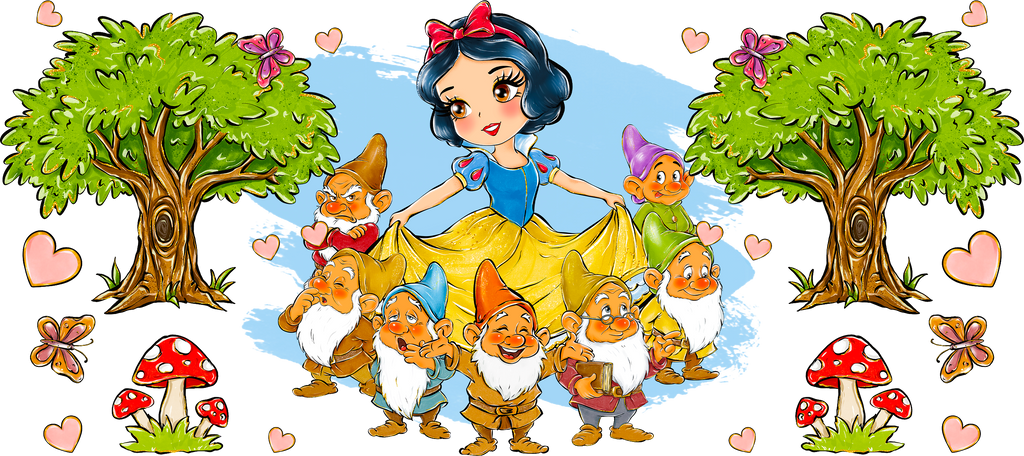 Reinos de Princesas Mágicas para Vasos Snowglobe de 16 oz (Disney Princess)