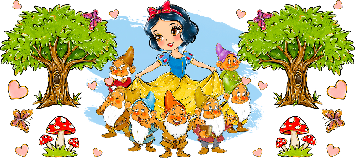 Reinos de Princesas Mágicas para Vasos Snowglobe de 16 oz (Disney Princess)
