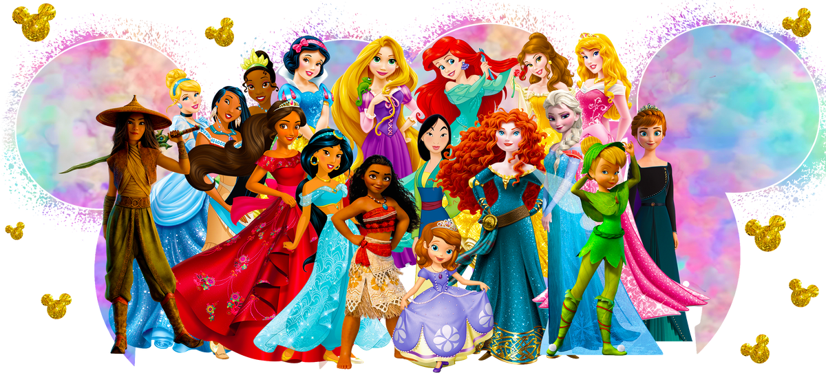 Reinos de Princesas Mágicas para Vasos Snowglobe de 16 oz (Disney Princess)
