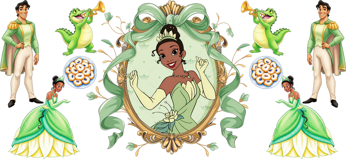 Reinos de Princesas Mágicas para Vasos Snowglobe de 16 oz (Disney Princess)